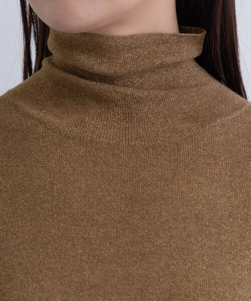 INDIVI / インディヴィ ニット・セーター | 【洗える／薄手／ラメ】シアーラメニット | 詳細23