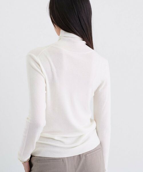 INDIVI / インディヴィ ニット・セーター | 【洗える／薄手／ラメ】シアーラメニット | 詳細3