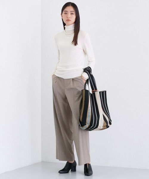 INDIVI / インディヴィ ニット・セーター | 【洗える／薄手／ラメ】シアーラメニット | 詳細4