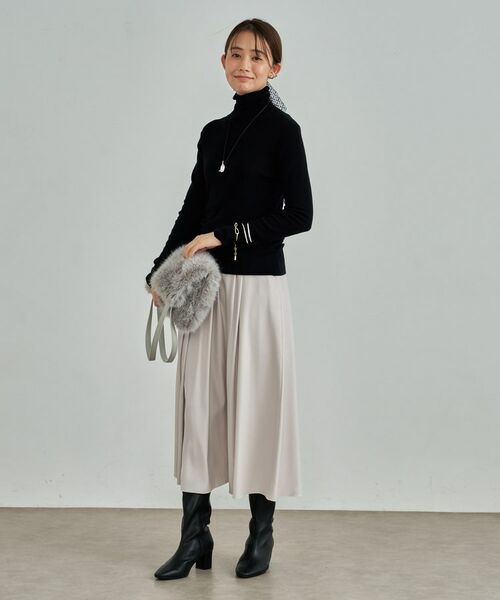 INDIVI / インディヴィ ニット・セーター | 【洗える／薄手／ラメ】シアーラメニット | 詳細7