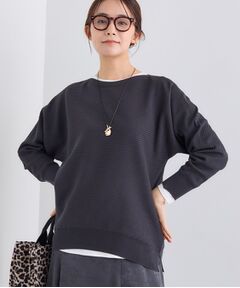 INDIVI / インディヴィ ニット・セーター | 【洗える／体型カバー】美シルエットニット