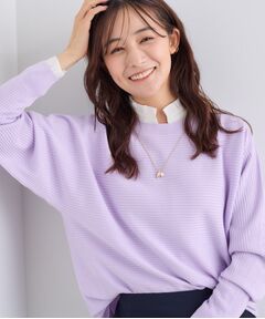 INDIVI / インディヴィ ニット・セーター | 【洗える／体型カバー】美シルエットニット