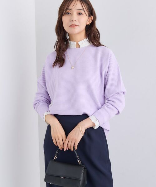 INDIVI / インディヴィ ニット・セーター | 【洗える/体型カバー】美シルエットニット | 詳細13