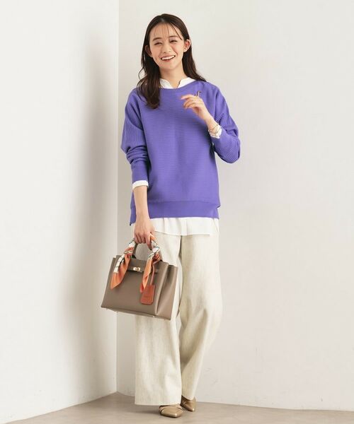 INDIVI / インディヴィ ニット・セーター | 【洗える/体型カバー】美シルエットニット | 詳細18