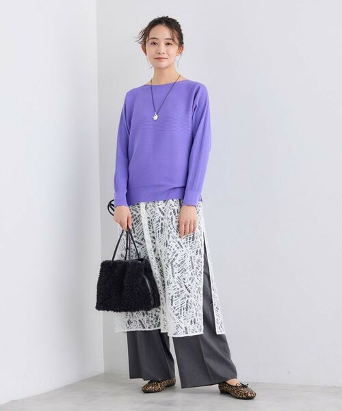 INDIVI / インディヴィ ニット・セーター | 【洗える/体型カバー】美シルエットニット | 詳細20