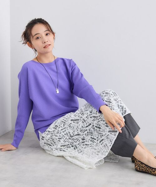 INDIVI / インディヴィ ニット・セーター | 【洗える/体型カバー】美シルエットニット | 詳細21