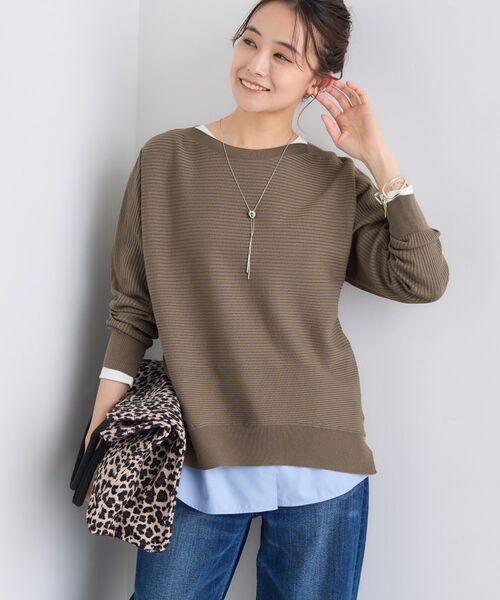 INDIVI / インディヴィ ニット・セーター | 【洗える/体型カバー】美シルエットニット | 詳細23