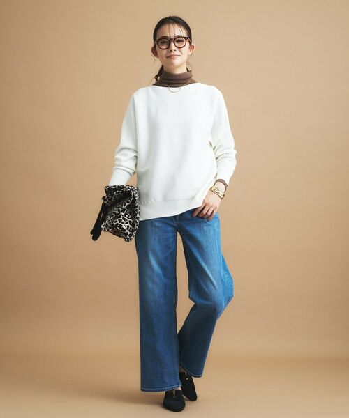 INDIVI / インディヴィ ニット・セーター | 【洗える/体型カバー】美シルエットニット | 詳細3