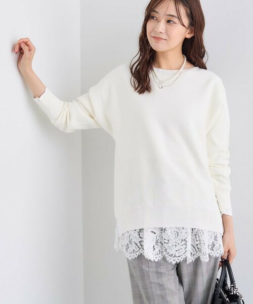 INDIVI / インディヴィ ニット・セーター | 【洗える/体型カバー】美シルエットニット | 詳細5