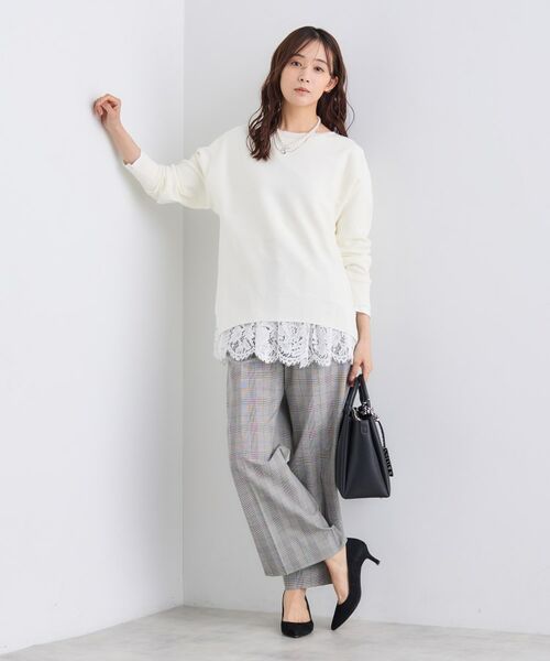 INDIVI / インディヴィ ニット・セーター | 【洗える/体型カバー】美シルエットニット | 詳細6