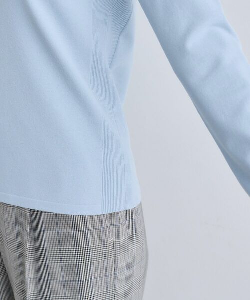 INDIVI / インディヴィ ニット・セーター | 【洗える】Vネックコンパクトニット | 詳細19