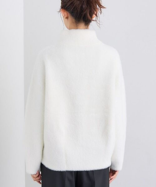 INDIVI / インディヴィ ニット・セーター | スタンドネック シャギーモールニット | 詳細12