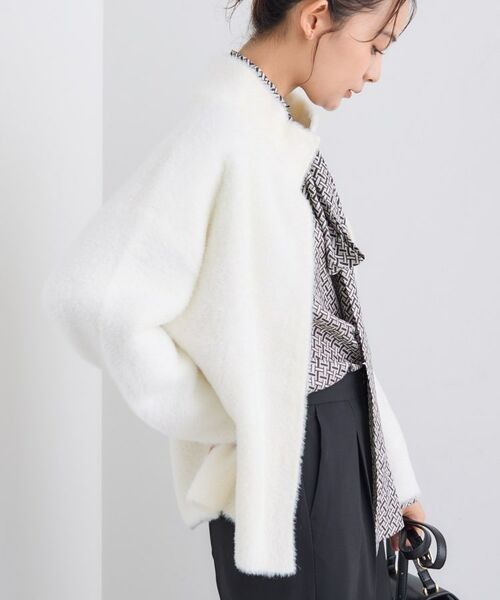 INDIVI / インディヴィ ニット・セーター | スタンドネック シャギーモールニット | 詳細2