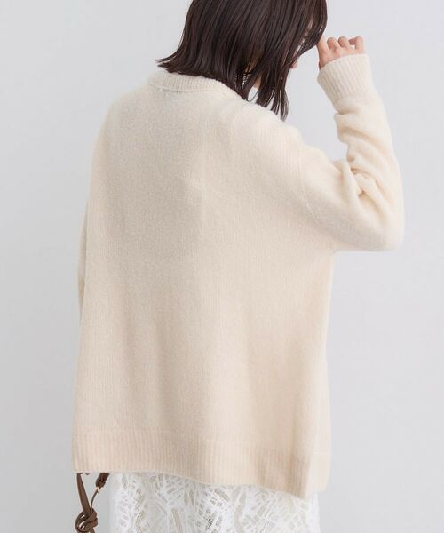 INDIVI / インディヴィ カーディガン・ボレロ | 【エアリー素材】ブークレ着流しニットカーディガン | 詳細10