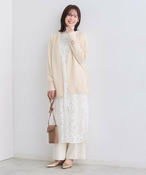 INDIVI / インディヴィ カーディガン・ボレロ | 【エアリー素材】ブークレ着流しニットカーディガン | 詳細11