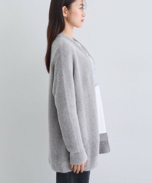 INDIVI / インディヴィ カーディガン・ボレロ | 【エアリー素材】ブークレ着流しニットカーディガン | 詳細14