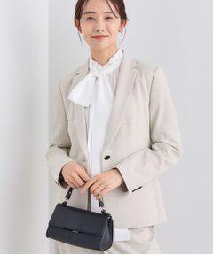 INDIVI / インディヴィ テーラードジャケット | 【日本製／通勤スーツ】プレシャスドビー テーラードジャケット