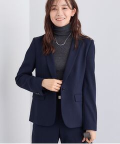 INDIVI / インディヴィ テーラードジャケット | 【日本製／通勤スーツ】プレシャスドビー テーラードジャケット
