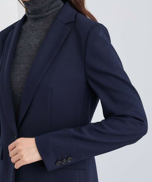 INDIVI / インディヴィ テーラードジャケット | 【日本製／通勤スーツ】プレシャスドビー テーラードジャケット | 詳細14