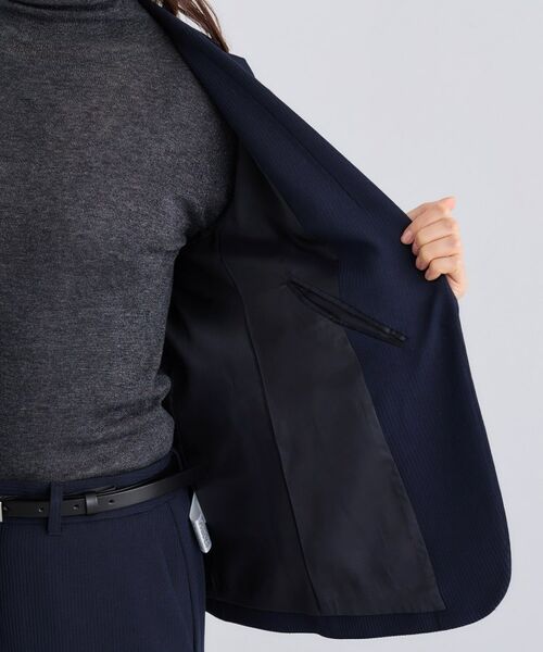 INDIVI / インディヴィ テーラードジャケット | 【日本製／通勤スーツ】プレシャスドビー テーラードジャケット | 詳細16
