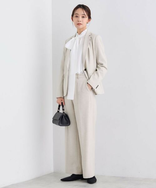 INDIVI / インディヴィ テーラードジャケット | 【日本製／通勤スーツ】プレシャスドビー テーラードジャケット | 詳細4