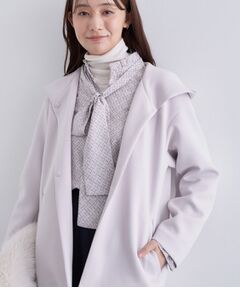 INDIVI / インディヴィ レザーブルゾン・ジャケット | 【秋／軽羽織り】フーディーライトコート