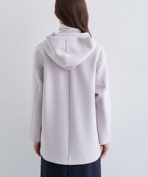 INDIVI / インディヴィ レザーブルゾン・ジャケット | 【秋／軽羽織り】フーディーライトコート | 詳細16