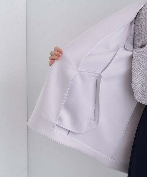 INDIVI / インディヴィ レザーブルゾン・ジャケット | 【秋／軽羽織り】フーディーライトコート | 詳細20