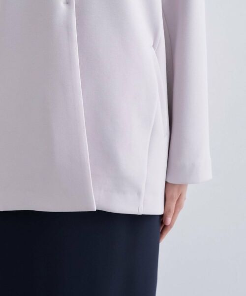 INDIVI / インディヴィ レザーブルゾン・ジャケット | 【秋／軽羽織り】フーディーライトコート | 詳細21