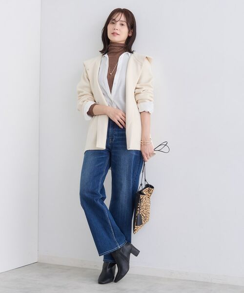 INDIVI / インディヴィ レザーブルゾン・ジャケット | 【秋／軽羽織り】フーディーライトコート | 詳細3