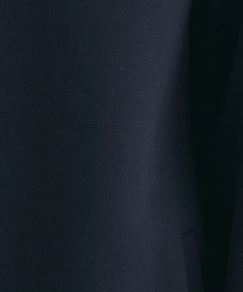 INDIVI / インディヴィ ノーカラージャケット | 【秋/軽羽織り】ノーカラーミドル丈ライトコート | 詳細9