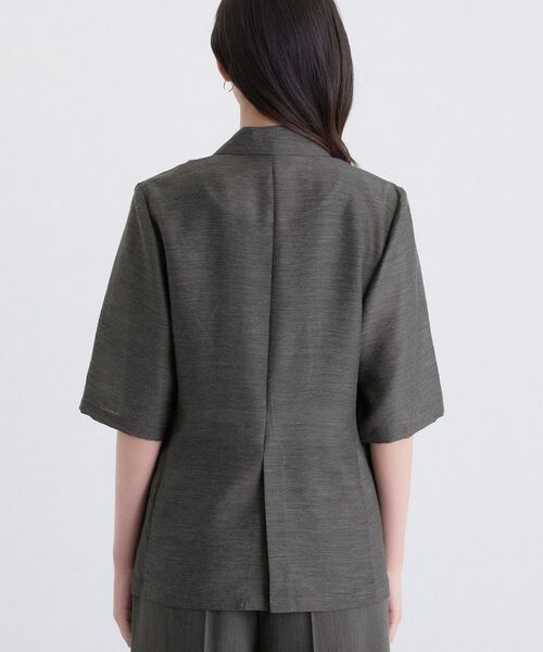 INDIVI / インディヴィ テーラードジャケット | ライトダブルジャケット | 詳細12