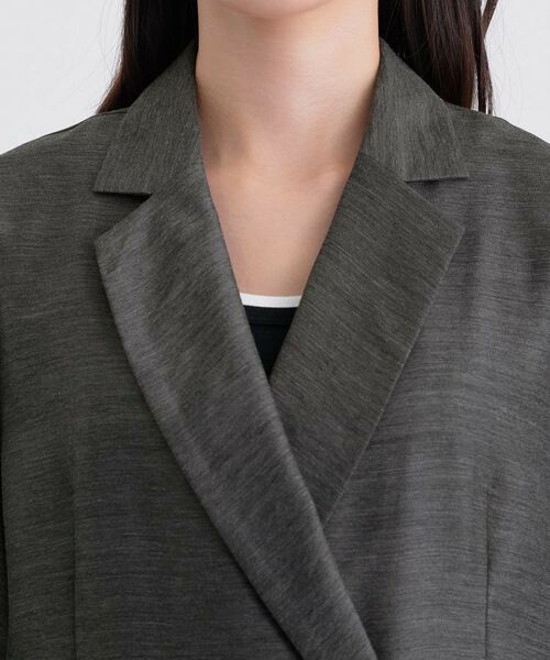 INDIVI / インディヴィ テーラードジャケット | ライトダブルジャケット | 詳細13
