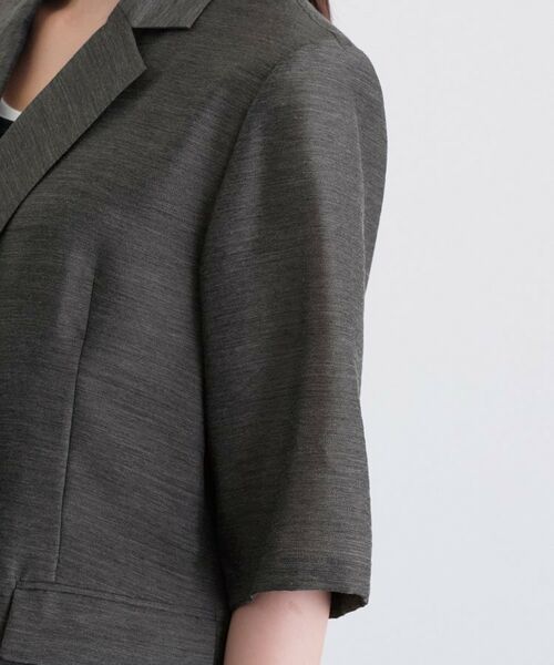 INDIVI / インディヴィ テーラードジャケット | ライトダブルジャケット | 詳細14