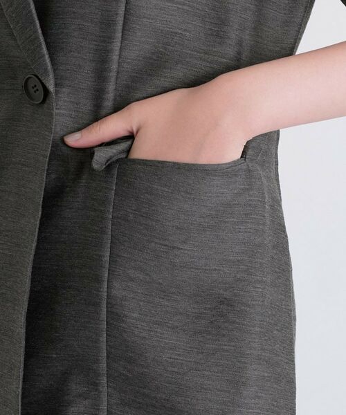 INDIVI / インディヴィ テーラードジャケット | ライトダブルジャケット | 詳細15