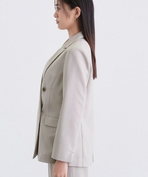 INDIVI / インディヴィ テーラードジャケット | 【UVケア】ライトダブルジャケット | 詳細13
