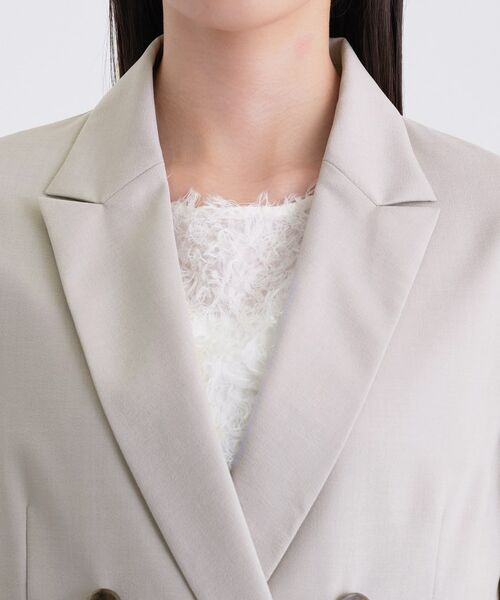 INDIVI / インディヴィ テーラードジャケット | 【UVケア】ライトダブルジャケット | 詳細15