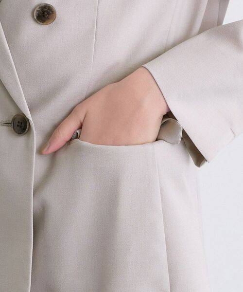 INDIVI / インディヴィ テーラードジャケット | 【UVケア】ライトダブルジャケット | 詳細17