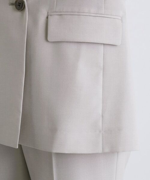 INDIVI / インディヴィ テーラードジャケット | 【UVケア】ライトダブルジャケット | 詳細18