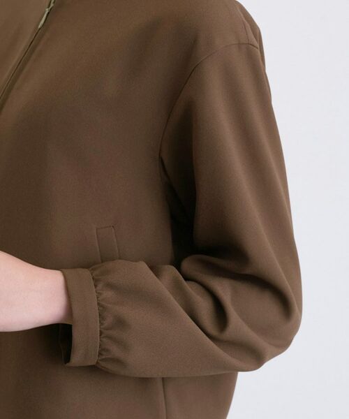 INDIVI / インディヴィ レザーブルゾン・ジャケット | 【洗える／UVケア／吸汗速乾】ジョーゼットライトブルゾン | 詳細14