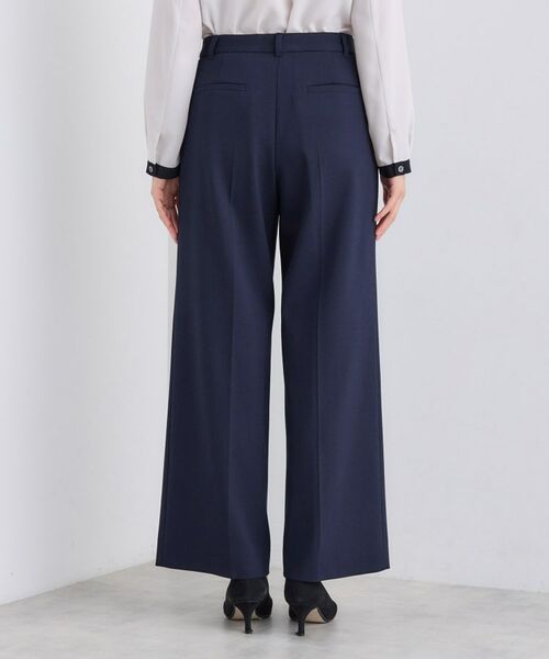 INDIVI / インディヴィ パンツ | 【日本製／通勤スーツ】プレシャスドビー ワイドパンツ | 詳細12