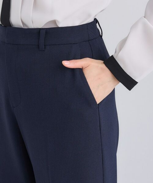 INDIVI / インディヴィ パンツ | 【日本製／通勤スーツ】プレシャスドビー ワイドパンツ | 詳細14
