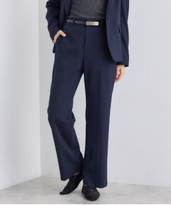 INDIVI / インディヴィ パンツ | 【日本製／通勤スーツ】プレシャスドビー テーパードパンツ