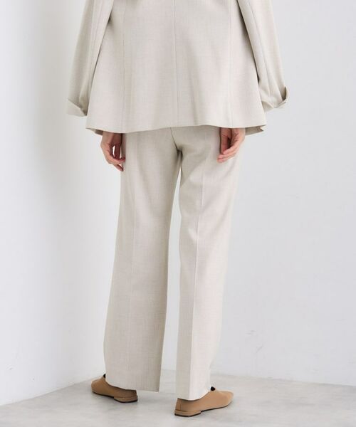 INDIVI / インディヴィ パンツ | 【日本製/通勤スーツ】プレシャスドビー テーパードパンツ | 詳細2