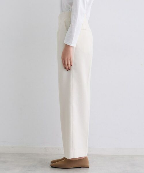 INDIVI / インディヴィ パンツ | 【褒められパンツ/ウール調素材】ラメ混ワイドパンツ | 詳細15