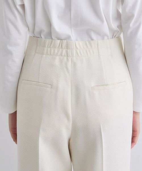 INDIVI / インディヴィ パンツ | 【褒められパンツ/ウール調素材】ラメ混ワイドパンツ | 詳細18