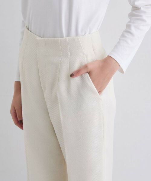 INDIVI / インディヴィ パンツ | 【褒められパンツ/ウール調素材】ラメ混ワイドパンツ | 詳細19