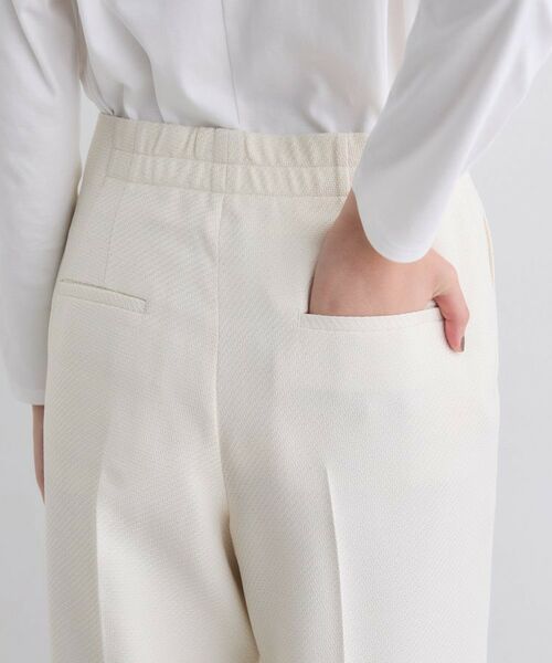 INDIVI / インディヴィ パンツ | 【褒められパンツ/ウール調素材】ラメ混ワイドパンツ | 詳細20