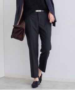 INDIVI / インディヴィ パンツ | 【褒められパンツ/ウール混】スティックパンツ