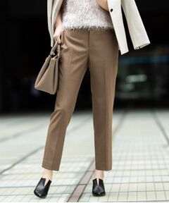 INDIVI / インディヴィ パンツ | 【褒められパンツ/ウール混】スティックパンツ